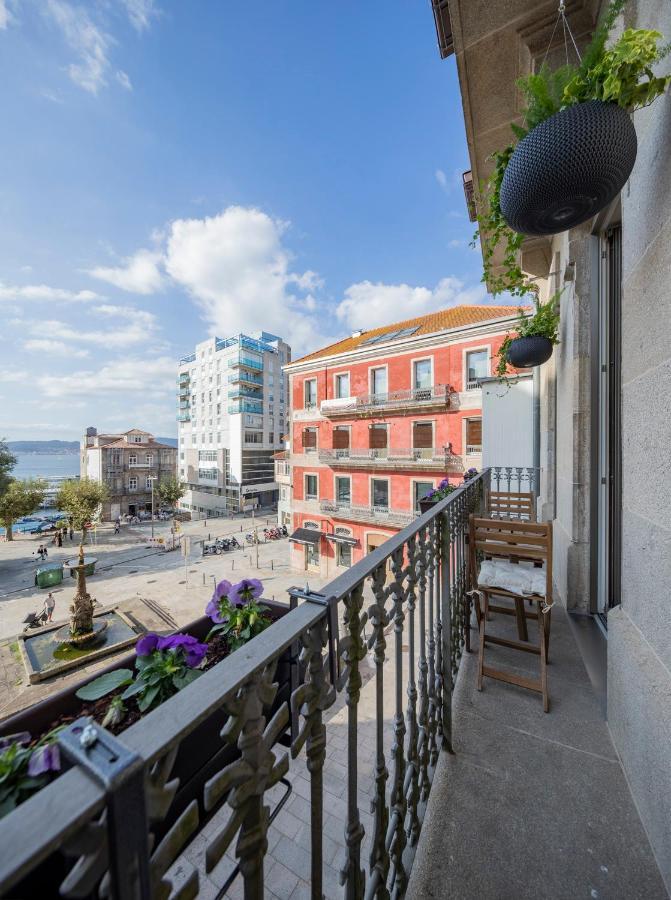 Refugio De Paz Y Encanto En El Corazon De Vigo Con Vistas Al Mar Luaran gambar