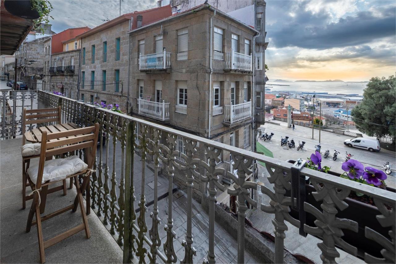 Refugio De Paz Y Encanto En El Corazon De Vigo Con Vistas Al Mar Luaran gambar
